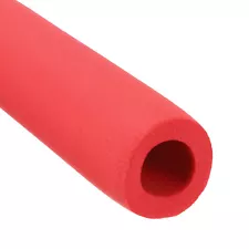 2Pcs 70.9"Length 1.26" ID Pipe Insulation 7mm Thickness Red