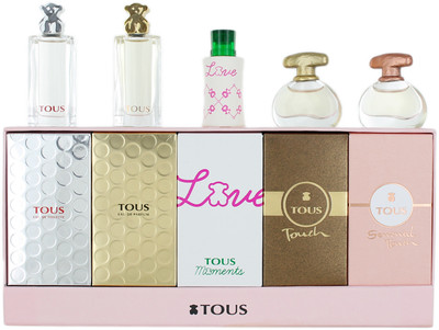 Tous Miniature Set By Tous For Women Miniature Set: EDP + (EDT x 4) New |  eBay