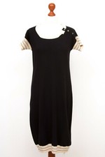 Robe tunique noire manches courtes WEEKEND By MAX MARA taille M 7105