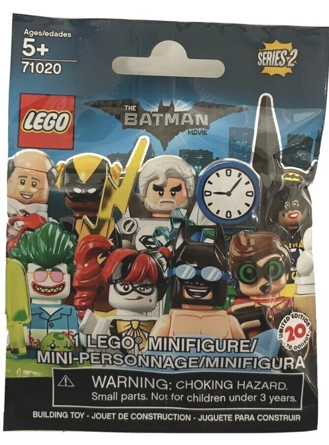 LEGO Minifigures 71020 The Batman Movie Series 2 Blind Bag - New Limited Edition