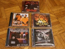 5 Brand New Gangsta Rap CDs. CLAAS, Jadius,  Castro Savage, R.D.V., Triple Beam