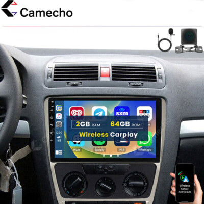 10.1 Android13 Autoradio Carplay Navi Für Skoda Octavia II 1Z3 1Z5 2008-2013 RDS