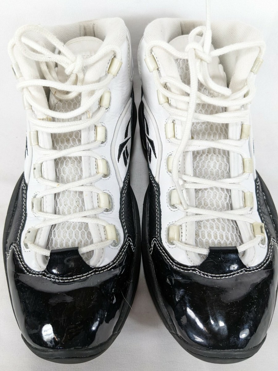 reebok question バスケットシューズ ブラック Amazon.com | Reebok Question Mid Mens Shoes Size 8, Color