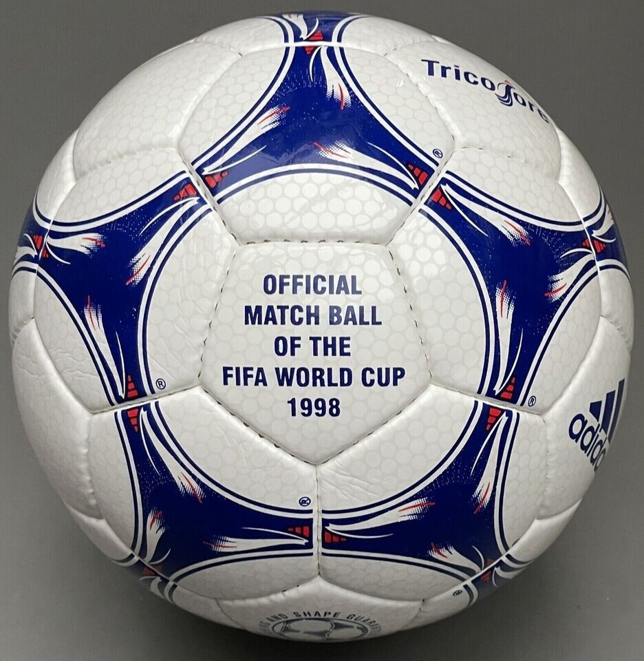 未使用 FIFA WORLD CUP 1998 サッカーボールTricolore Adidas Tricolore Soccer Ball FIFA World Cup 1998 FRANCE
