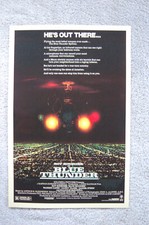 Blue Thunder Lobby Card Movie Poster Roy Scheider