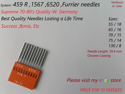 FURRIER 459 R/EBx1567 BONIS,CROWN,HOSOI,KATSUMI,MAUSER PFAFF,SL-LIMBACH,TREASURE
