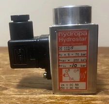 Hydropa Hydrostar DS 112/F Piston Pressure Switch 24v dc 5A / 250V AC 5A 