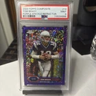 2023 Topps Composite - Topps Chrome Tom Brady #14 Purple Speckle Refractor /250