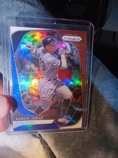 2020 Panini Prizm - Aaron Judge #64 Red White & Blue Prizm