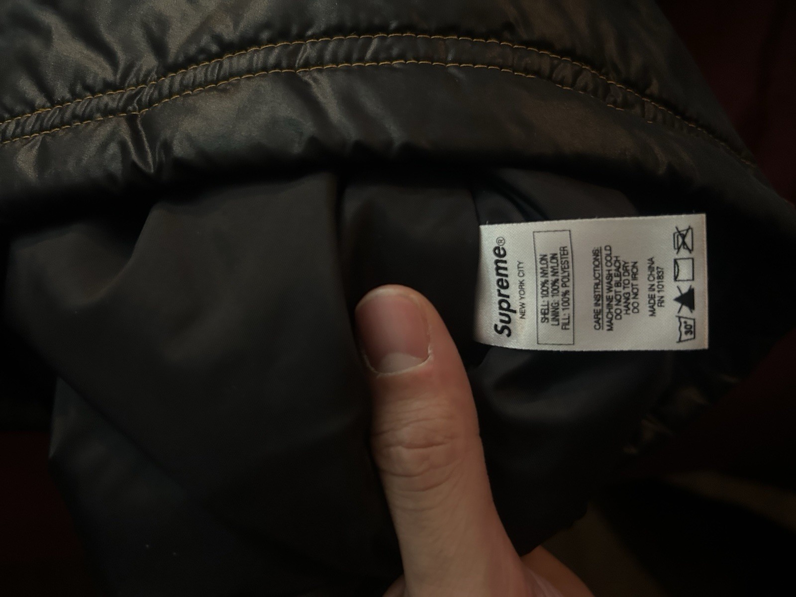 Supreme Black  Pullover Windbreak Light Jacket - image 4