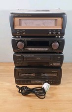 Technics SC-CA1060 Seperates Stack Stereo System Working Apart From Tape Decks