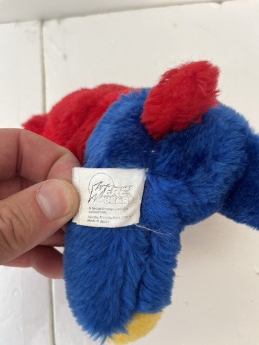 Vintage Were Bear Fang 6ins Hornby 1983 Ware Bears Plush Toy Collectible Mini - Picture 5 of 5
