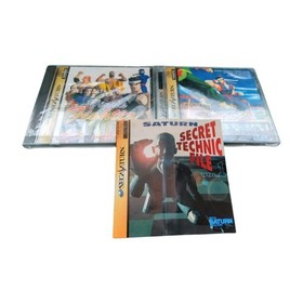 Sega Saturn Games Lot 14 D Shokutaku Megami Tensei Sakura Wars Case JP