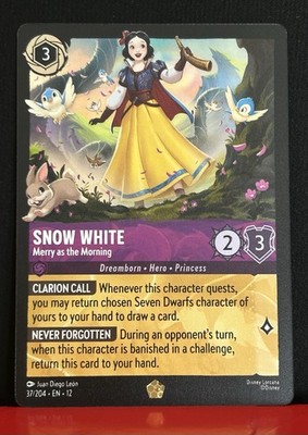 Snow White - Merry as the Morning 37/204 Wilds Unknown Regular