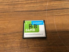 Swissbit 64MB industrial CompactFlash CF Memory Card