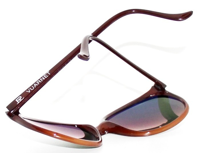 259$ Rare New Vuarnet 002 Brown Sunglasses PX3000 Green mineral glass lens image 4