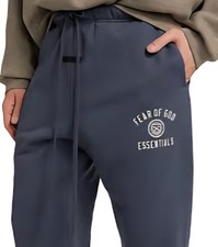 Fear of God Essentials Marine Fleece Sweatpants Authentic Size L Fits Like XL