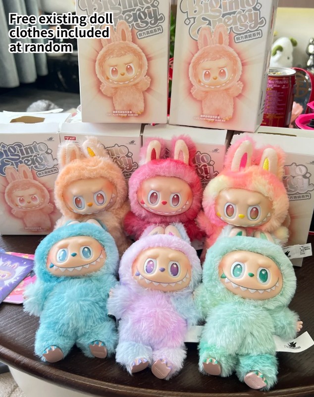 Exclusive POPMART The Monster Big into Energy Series Blind Box Plush Collectible