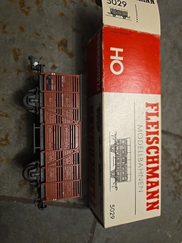 Fleischmann H0 5029 Kleinviehwagen  der DB | Condition: Gebraucht