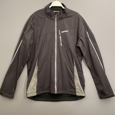 Rossignol Pursuit Wind Jacket Mens XL Black Softshell Full Zip NWMJK054 RM126