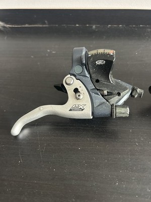 新品未使用SHIMANOシフターDEORE LX/ST-M570 6P-SET Shimano Deore LX ST-M570 Right & Left Shifters V-brakes Levers