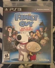 Playstation PS3 Family Guy Back To The Multiverse CIB