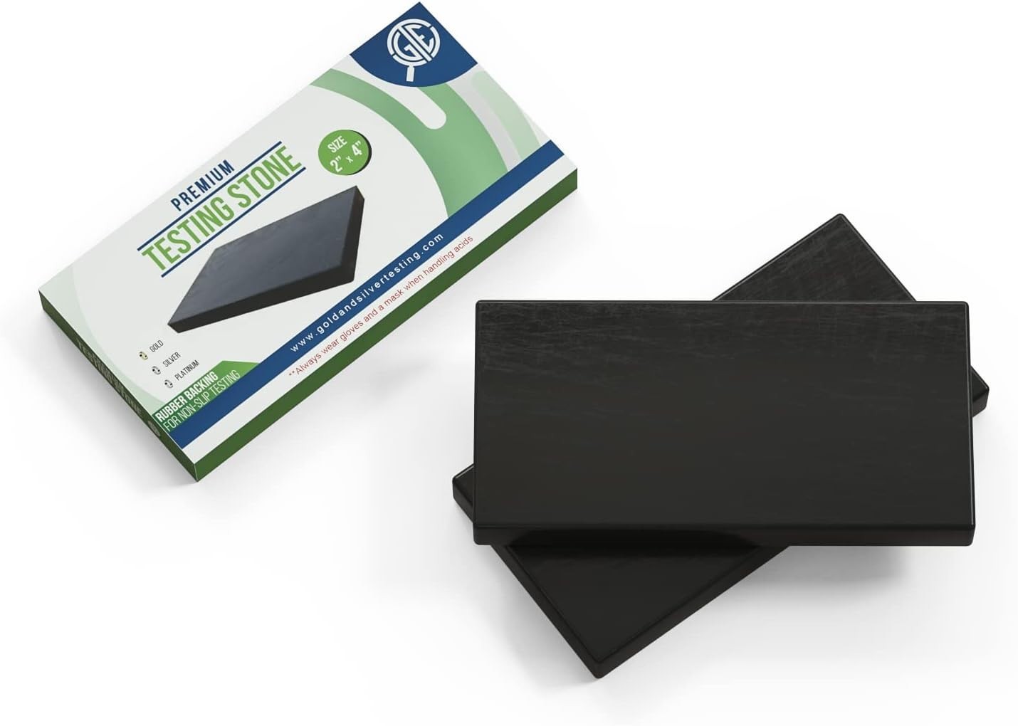 Liquido Solucion Para Detectar Oro Plata Platino Con Piedra De Prueba Efectivo