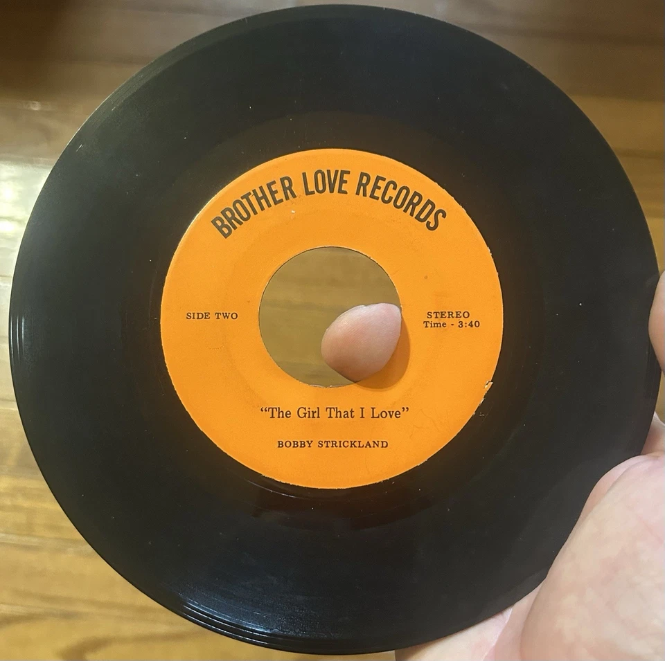 RARE Crossover Northern Soul 45 BOBBY STRICKLAND After All I’m Still In Love EX* - Image 4 of 4