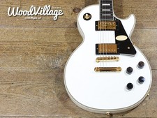 Epiphone Les Paul Custom Alpine White Ebony Fingerboard