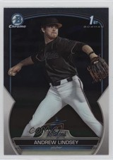 2023 Bowman Draft Chrome Andrew Lindsey #BDC-18 0b3