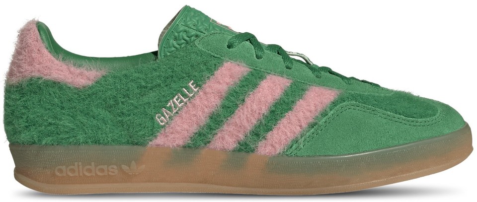 adidas Gazelle Bold Green Glow Pink W for sale | eBay