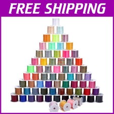 70 Colors Nylon String for Bracelets, 1540 Yards