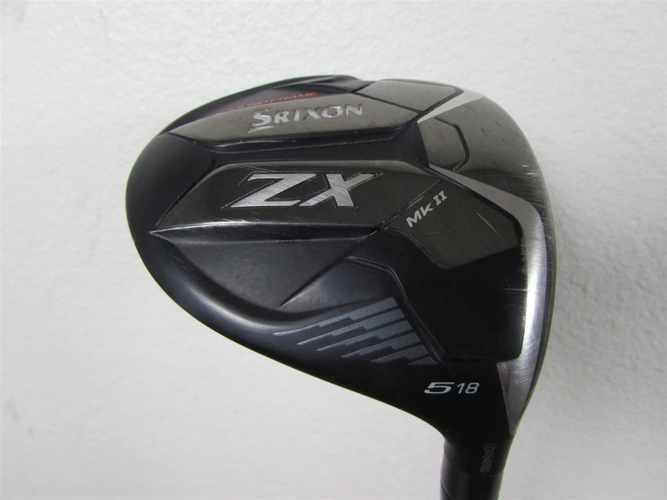 Srixon Golf ZX MK II 18* 5 Wood Stiff (S) HZRDUS Smoke RDX Red 60 Graphite Shaft - Image 3 of 4