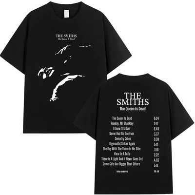 The Smiths The Queen Is Dead T Shirt Y2K Band Tee Mens Unisex Graphic Top