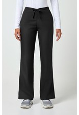 Cherokee Scrubs Workwear Flare Leg Drawstring Scrub Pant 4101 BLACK