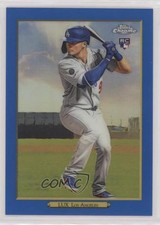 2020 Topps Update Turkey Red Chrome 2020 Blue 24/50 Gavin Lux #TRC-8 y8z