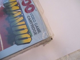 Atari 7800 COMMANDO - NEW - Cellophane Torn - Please Read