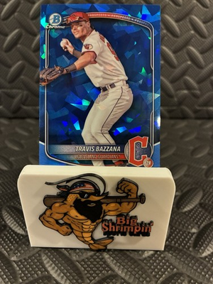 #ad 2025 Bowman Sapphire Edition Chrome Prospects Travis Bazzana #BCP 131 RC $5.99