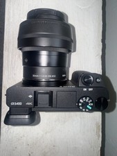 Sony Alpha A6400 24.2MP Mirrorless Digital Camera with E PZ 16-50mm f/3.5-5.6...