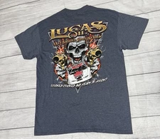 Lucas Oil Late Model Dirt Series Graphic T Shirt Size XL? No Tag See Dimensions