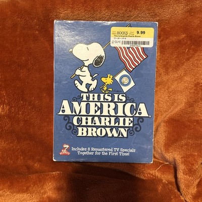 This Is America Charlie Brown (DVD, 1988) Hard To Find 2 Disc Set OOP Slipcover
