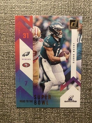 2023 Panini Donruss Road To The Super Bowl Jalen Hurts RTSBCC-JH - Eagles