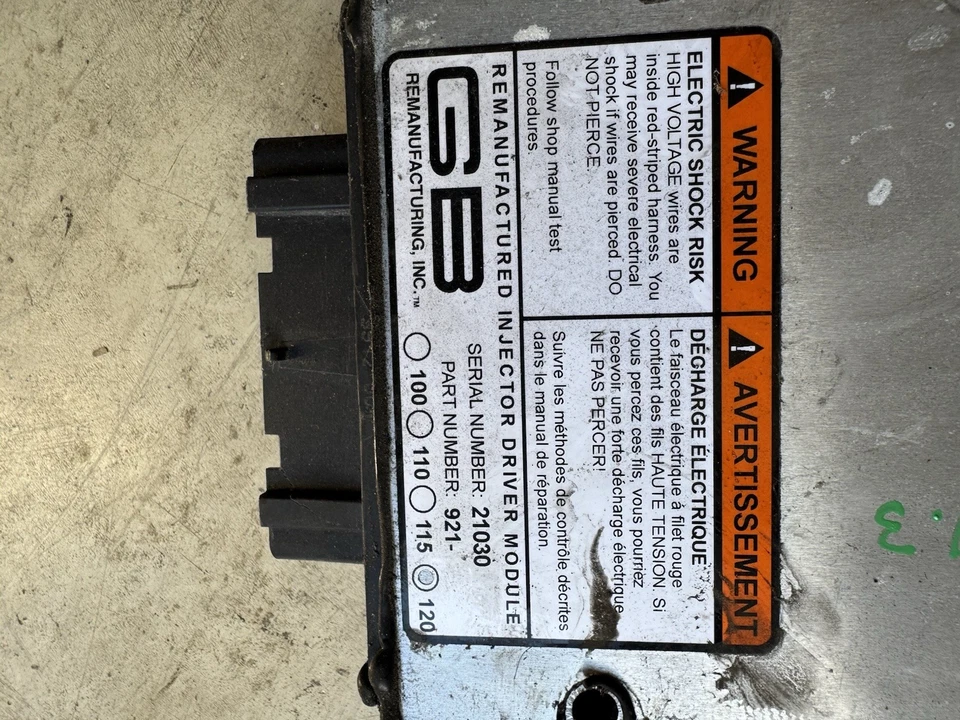 FORD F250 F350 E250 E350 7,3 L DIÉSEL INYECTOR CONTROL MÓDULO IDM Foto 2 de 4