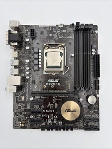 CPU ASUS H97M-PLUS Xeon E3-1225V3 SR14U 8GB Amazon.com: ASUS ATX