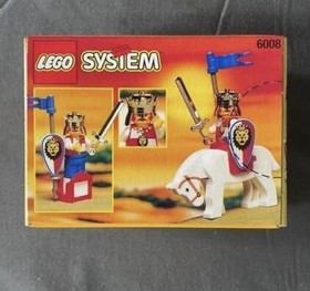 LEGO Castle: Royal King (6008)-Brand New In Factory Sealed Box