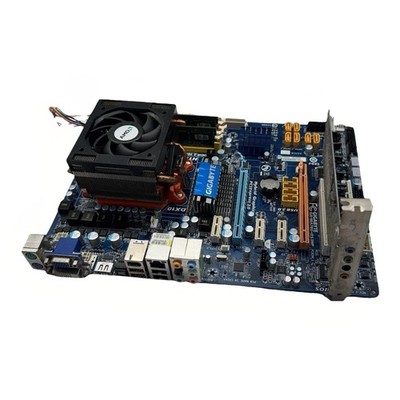Gigabyte ga-ma78g-ds3hp Motherboard w/ AMD Athlon 64 x2 5600+ CPU & CPU Fan Aa52
