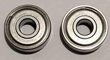 2 X Mini Steel Ball Bearing for Motors / Fans - .75" OD - .25" ID - 19 x 6.35mm