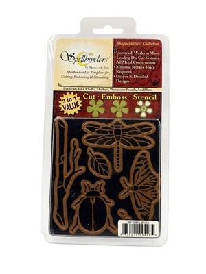 Spellbinders Shapeabilities Bugs S4-008 Metal Cutting Dies Sealed Retired