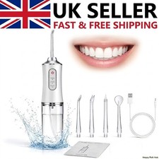 Water Flosser Water Pick Cordless Oral Irrigator Dental Teeth Cleaner