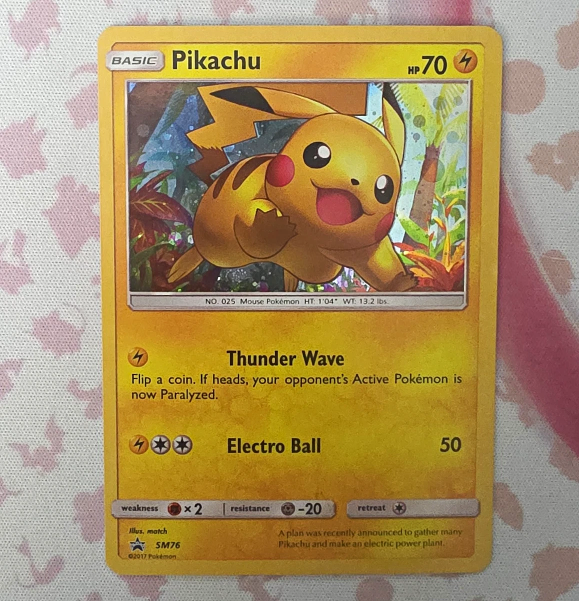 Pikachu ポケモンカード SM76 英語版　プロモ Pikachu SM76 Sm for sale | eBay